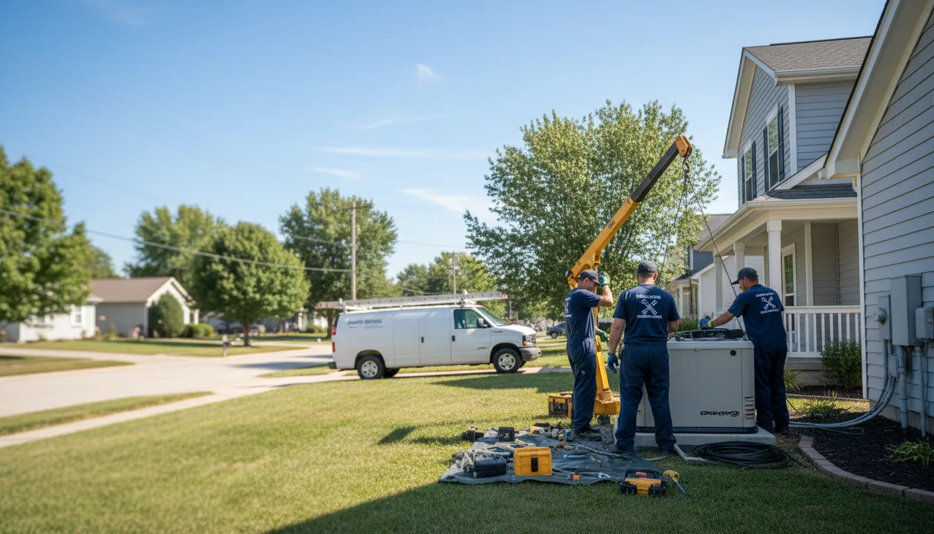 Generator Installation in Kansasville, WI near me